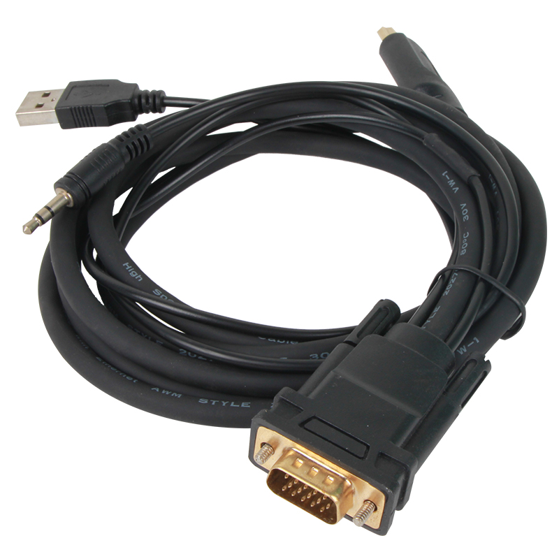 VGA to HDMI Cable with Power and Audio CG493A