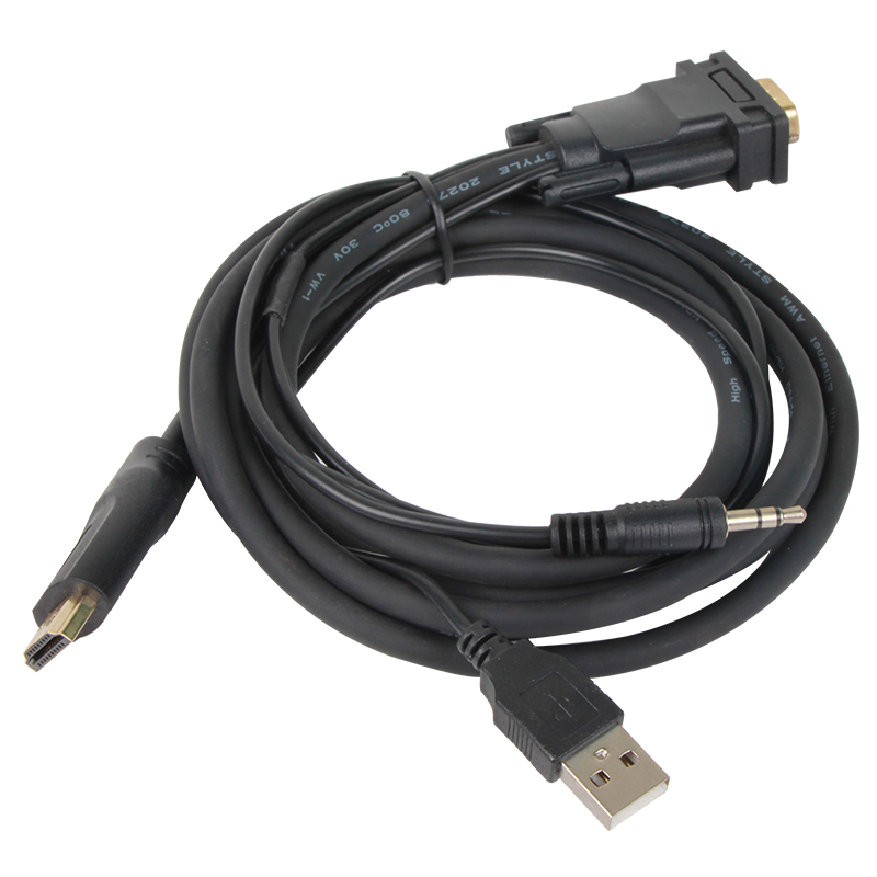 VGA to HDMI Cable with Power and Audio CG493A