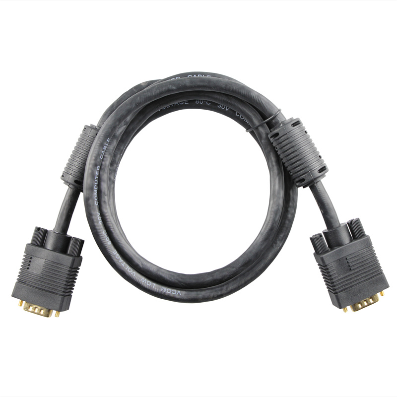 VGA Male to Male Cable with 2 Ferrite CG381D