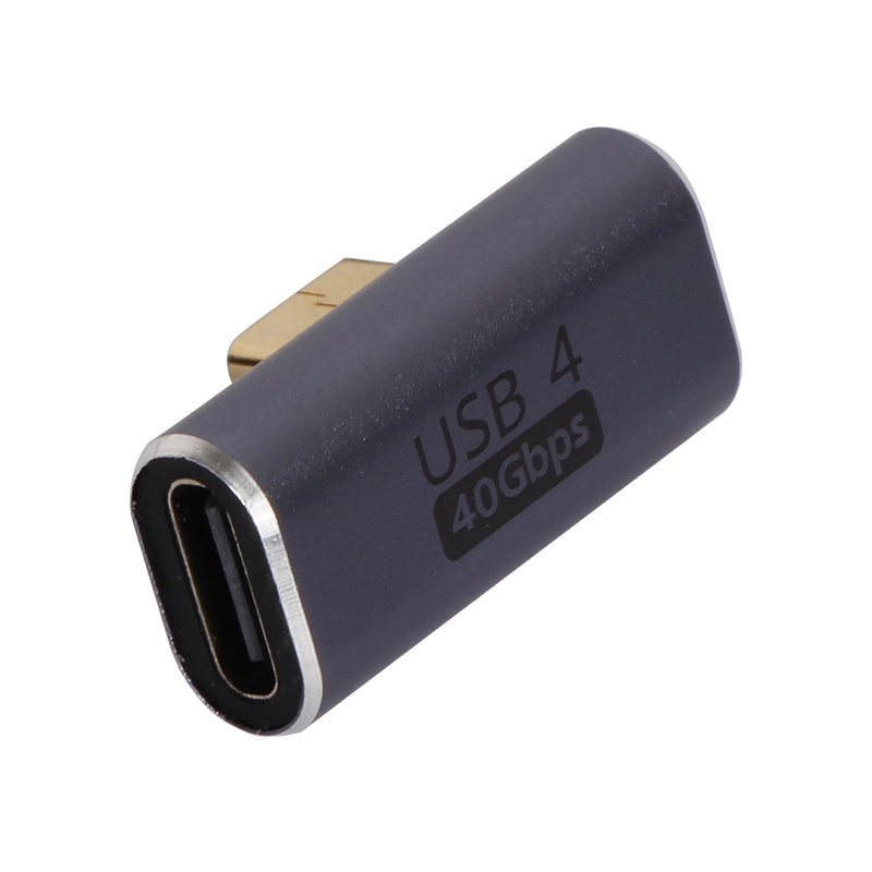 Right Angle High Speed USB C Adapter CA444C