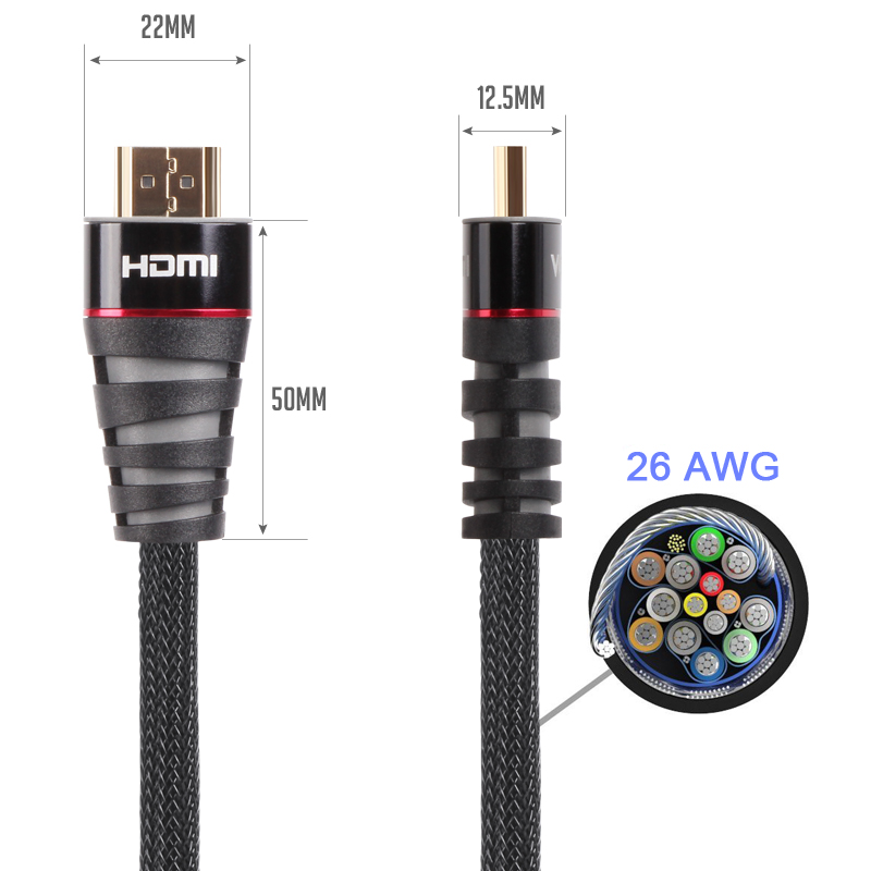 HDMI Cable 2.0 V M/M CG526